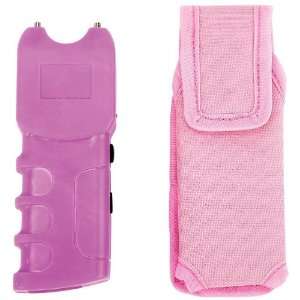   Stun Gun&Flashlight With Pink Nylon Sheath 5 1/2 X 1 1/8 X 12 Inch