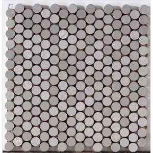  Brushed Stainless Steel with Ceramic Base 12 x 12 Mesh 