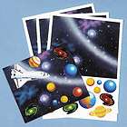 12 SPACE Rocket SOLAR SYSTEM Birthday Party Favors STIC