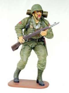 LIFE SIZE STATUE USA MILITARY ARMY American Soldier GUN, GRENADE 