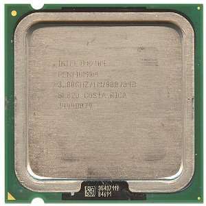    Intel Pentium 4 3.8GHz 800MHz 1MB Socket 775 CPU Electronics