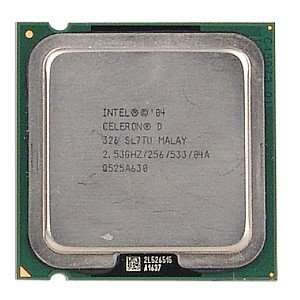   Intel Celeron D 326 2.53GHz 533MHz 256KB Socket 775 CPU Electronics