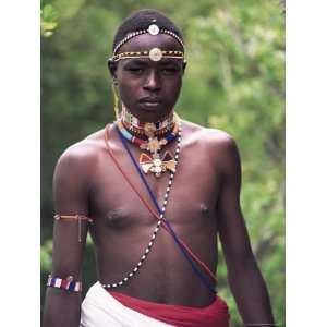  Samburu Moran (Warrior), Kenya, East Africa, Africa 
