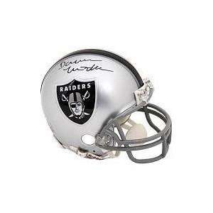  Darren McFadden signed Oakland Raiders Replica Mini Helmet 