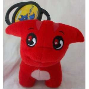   Mcdonalds Happy Meal Red with Pet Clip Doll Toy 