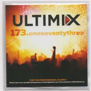 Ultimix 173 CD Adele Someone Like You Remix  