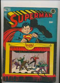 Superman #22 (1943) Very Good  