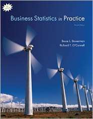 Business Statistics in Practice, (0073252913), Bruce L. Bowerman 