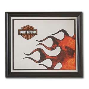  Harley Davidson® Extreme Flames Wall Mounted Mirror. Full 