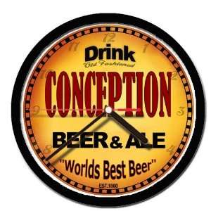  CONCEPTION beer and ale cerveza wall clock Everything 