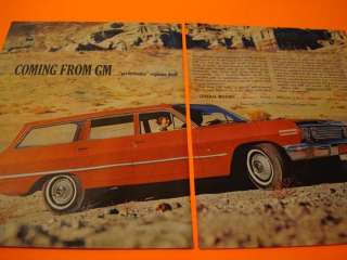 1963 Chevy Impala Station Wagon poster car ad  