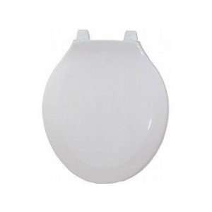  Sanderson 401 Round Solid Plastic Toilet Seat with Open 