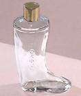 Vintage Atkinson Pear Shaped Glass Perfume Bottle  