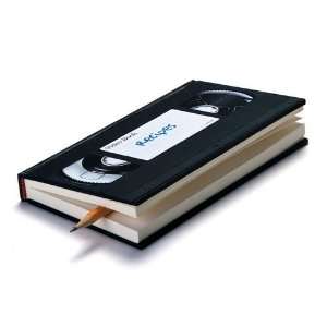  Retro Video Tape Cassette Shaped 260 Pages Writing 