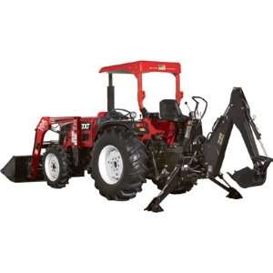   HP 4WD Tractor with Loader & Backhoe   with Ag Tires