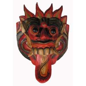  Wrathful Protector Tibetan Mask 