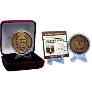  Chipper Jones Bronze Coin