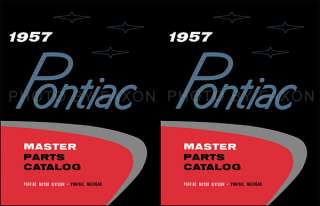 Pontiac Master Parts Catalog Book 1954 1955 1956 1957  