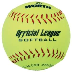  Worth YWCS12 12 Inch Official Softball League Stamped 