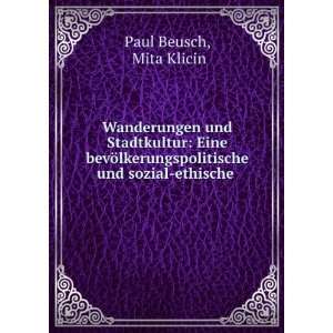   und sozial ethische . Mita Klicin Paul Beusch  Books