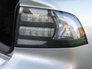2004 05 2008 ACURA TL TYPE S BLACK / CLEAR TAIL LIGHTS  