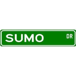 Sumo Street Sign ~ Martial Arts Gift ~ Aluminum  Sports 