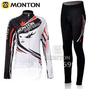   thermal fleece long sleeve cycling jersey+pants/cycling wear/cycling
