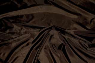 POLYESTER LINING FABRIC BROWN 60 BY THE YARD SUITS COSTUMES SKIRTS 