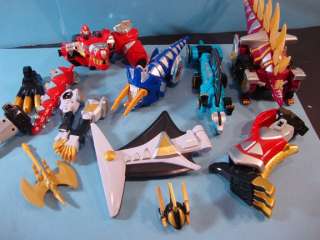 Up for auction are some Power ranger Dino Thunder megazord parts. See 