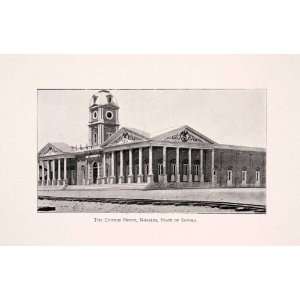  1911 Halftone Print Custom House Nogales Sonora Mexico 
