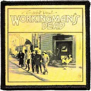  Grateful Dead Garcia Workmans Dead Embroidered Iron on 