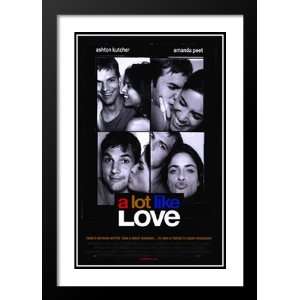Lot Like Love 32x45 Framed and Double Matted Movie Poster   Style A 