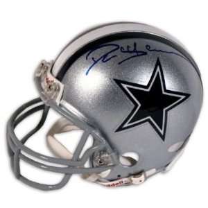 Mounted Memories Dallas Cowboys Deion Sanders Autographed Mini Helmet