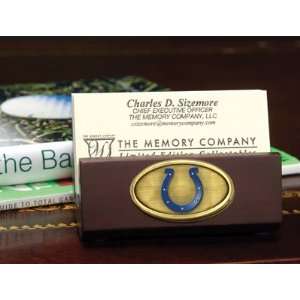  NFL Indianapolis Colts Football Business Card Holder