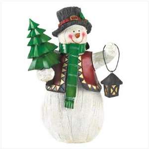  Homespun Snowman Figurine