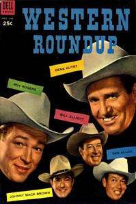   Western Roundup Comics Books on DVD   Golden Age Cowboy Roy Rogers