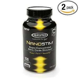  Muscletech Nanostim Nitric Oxide Stimulant, Capsules   100 