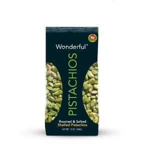 Wonderful Pistachios Roasted and Salted Pistachios (Shelled), 12 Ounce