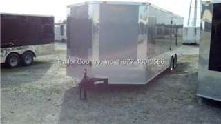 NEW 2012 8.5 X 24 ENCLOSED TRAILER