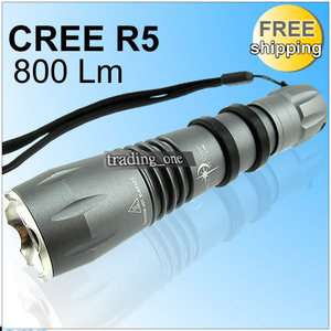 CREE XPG XP G R5 LED Flashlight Camping Torch 800 Lumens 18650  