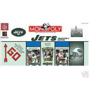  NEW YORK JETS MONOPOLY GAME FACTORY SEALED Toys & Games