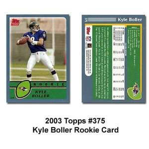  Topps Baltimore Ravens Kyle Boller 2003 Rookie Trading 