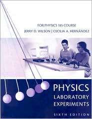 Physics Laboratory Experiments For Physics 185 Course, (0618587675 
