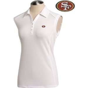  Cutter & Buck San Francisco 49ers Womens Sleeveless Polo 