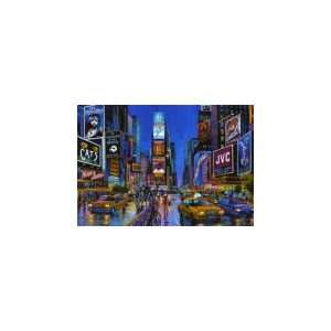  Times Square, New York Neon Jigsaw Puzzle (1000pc 