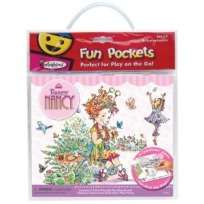 Perfect for play on the go Fancy Nancy fun pocket comes with 23 