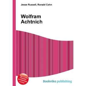  Wolfram Achtnich Ronald Cohn Jesse Russell Books