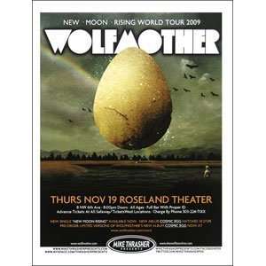 Wolfmother   Posters   Limited Concert Promo 