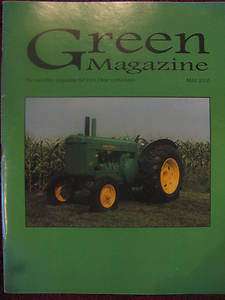 Green Magazine May 00 John Deere A 60 720 2120 4230 Tractor  