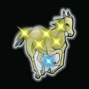  Horse Flashing Blinking Light Up Body Lights Pins (25 Pack 